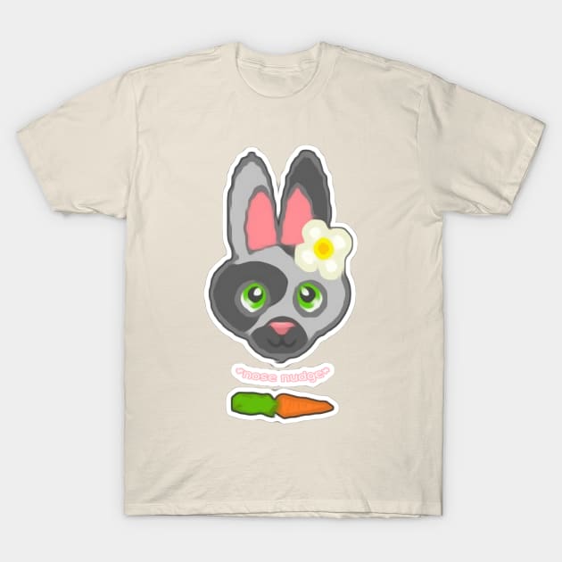 *nose nudge* T-Shirt by Patchwork Bird